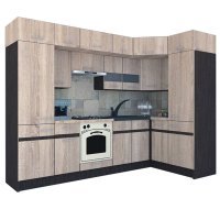 Bucatarie de Colt BIG GENA NEW ST. 150-290, Wenge / DSO/DSO